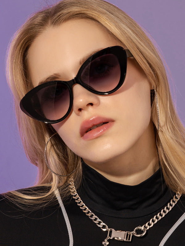 Lunettes de soleil géométriques anti-UV