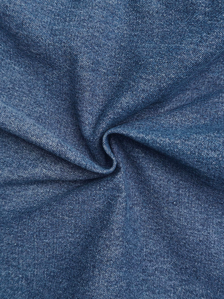 Combinaison plissée taille haute, sans manches, à poches, à fermeture éclair, à col rond, couleur unie