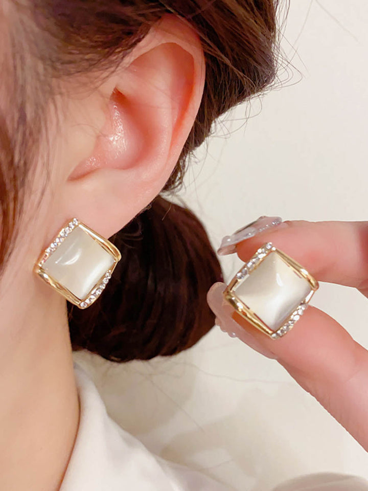 Boucles d'oreilles géométriques