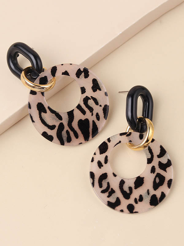 Boucles d'oreilles géométriques