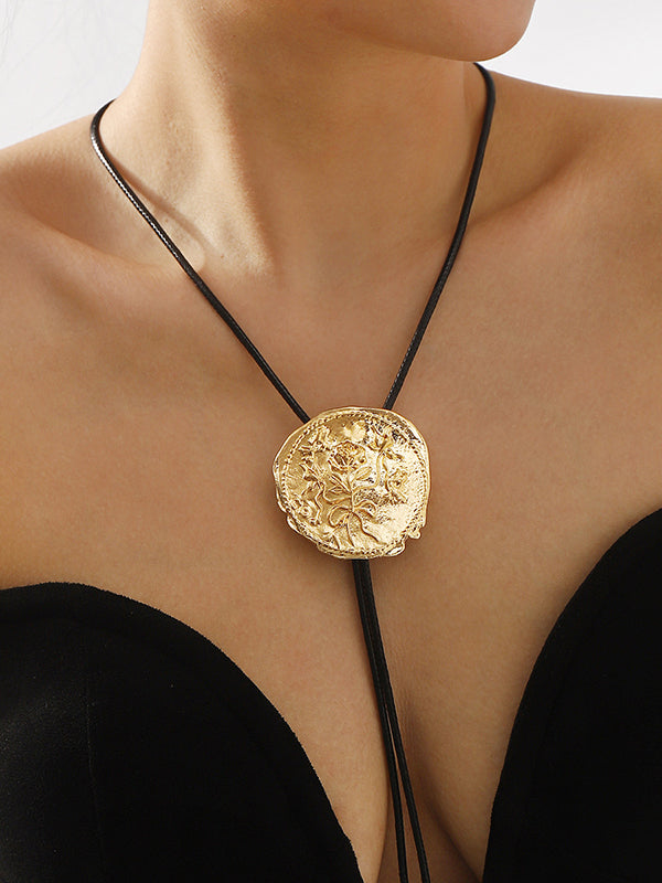Collier réglable géométrique