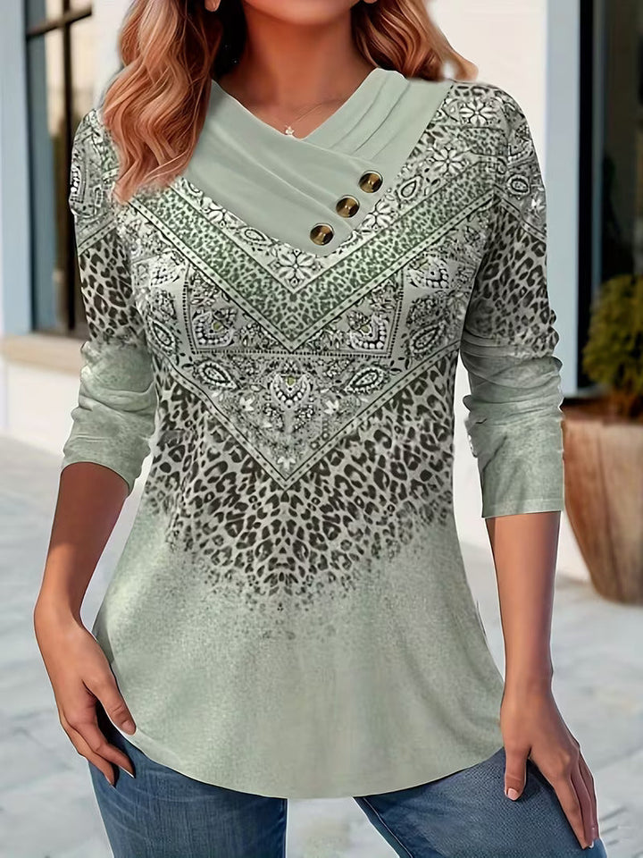 Dainora – Robe Minikleid de Style Ethnique avec Imprimés Tatar
