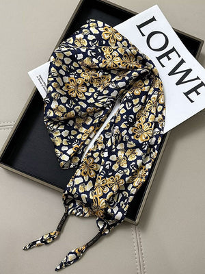 Foulards imprimés floraux