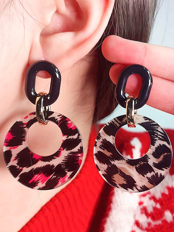 Boucles d'oreilles géométriques