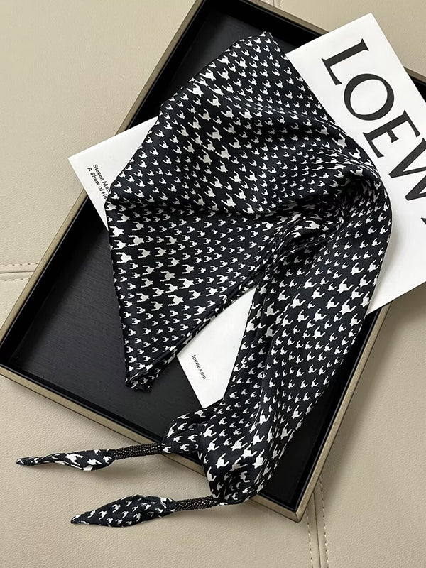 Foulards pied-de-poule