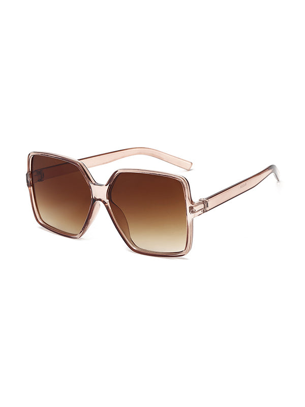 Lunettes de soleil géométriques anti-UV