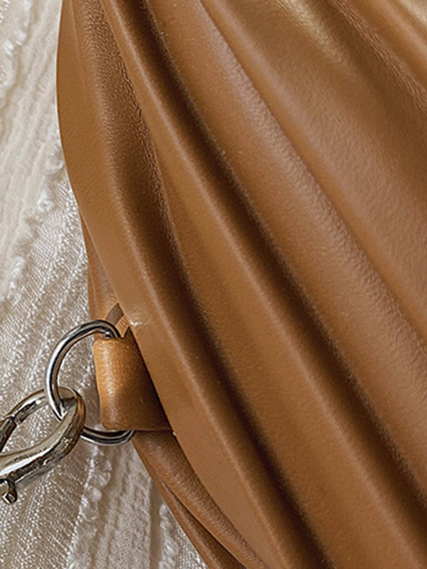 Sacs à fermeture éclair plissés à empiècements Accessoires Sacs à main Sacs à bandoulière