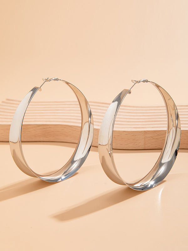 Boucles d'oreilles pendantes géométriques