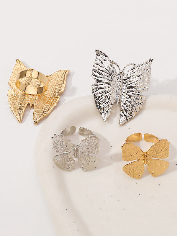 Bague en forme de papillon