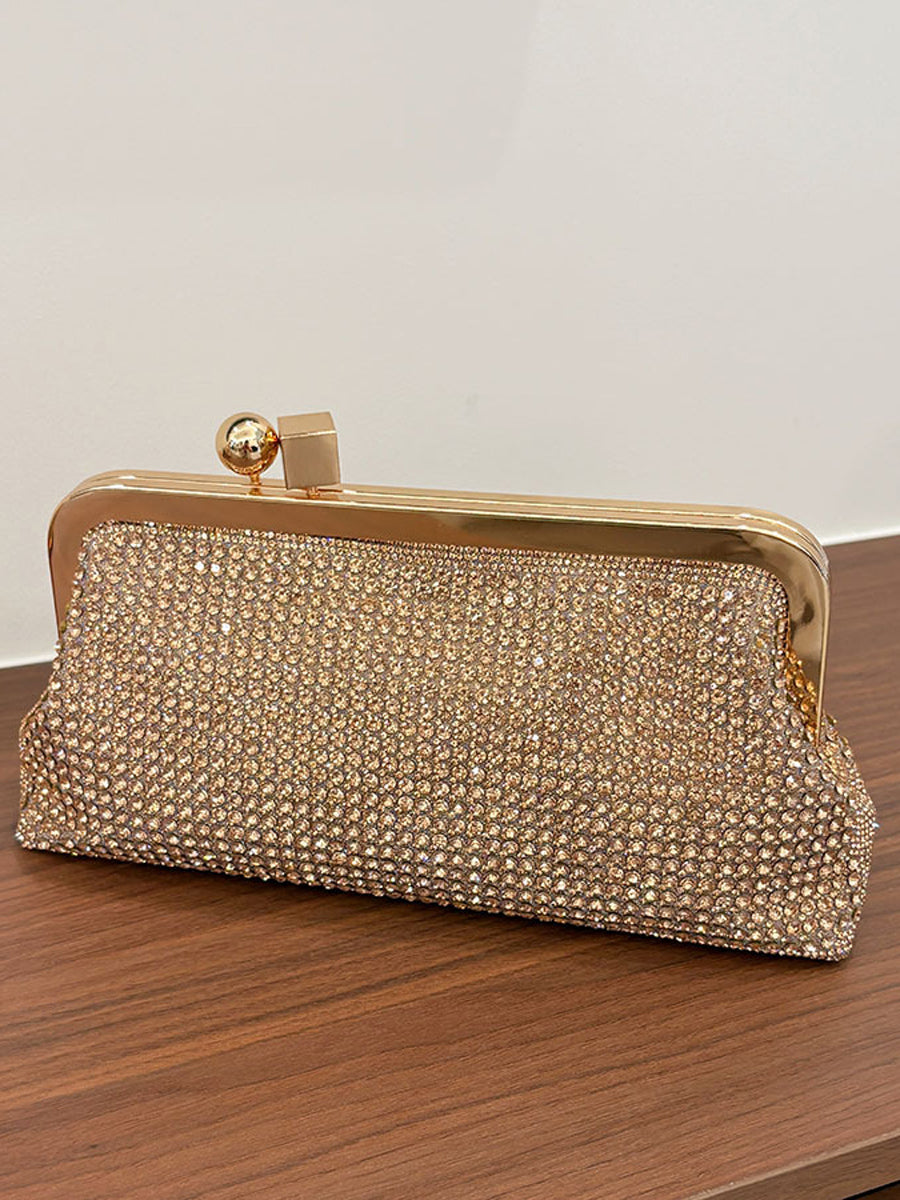 Sac à main géométrique couleur unie