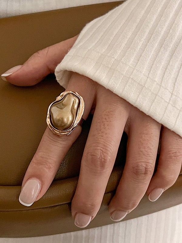 Bague géométrique