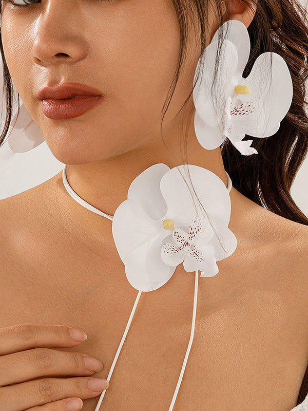 Collier en forme de fleur
