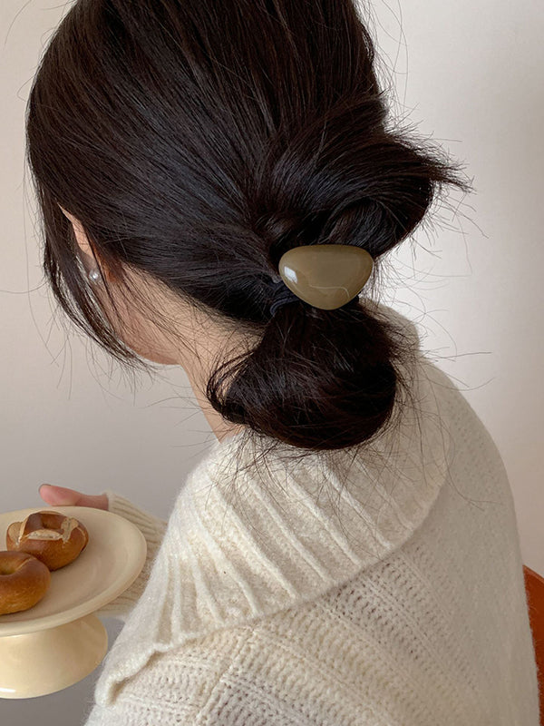 Étirement géométrique; Accessoires pour cheveux élastiques, pompon, attache pour cheveux, support pour queue de cheval