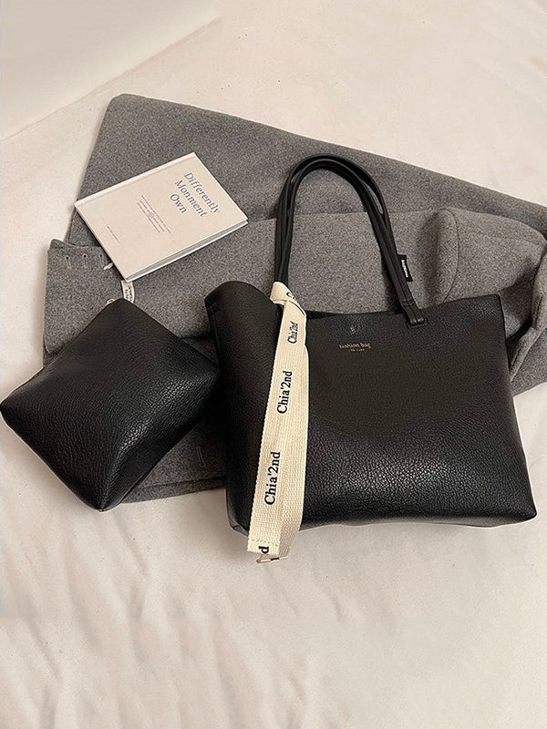 Sac fourre-tout Normcore de couleur unie