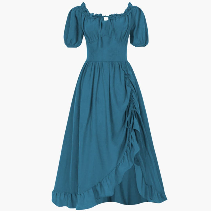 Robe Dirndl Oktoberfest 2025 avec volants pour femmes