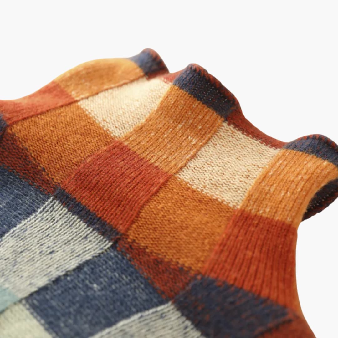 Pull en maille à col roulé pour femmes