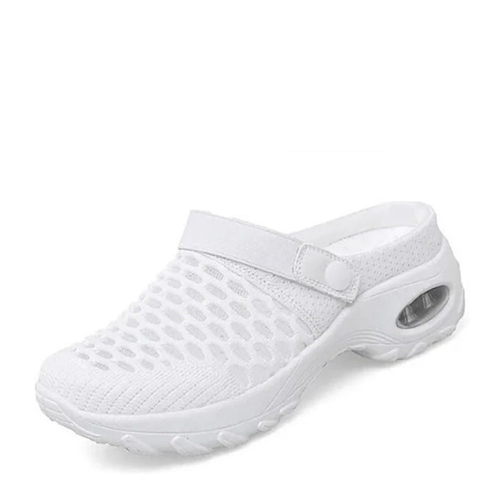 Henrike - Baskets Slip-On pour Femmes avec Mesh et Sangle