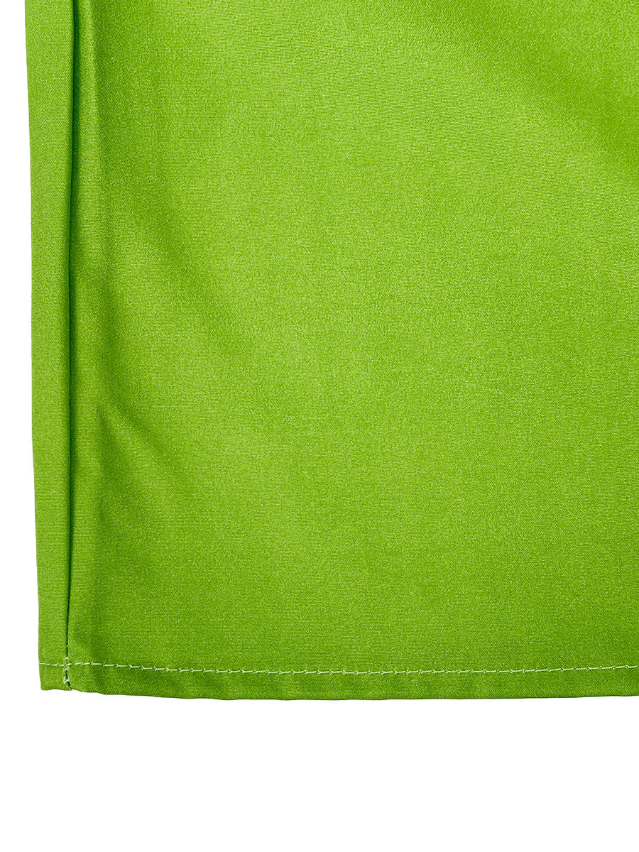 Chemisier à manches courtes, à imprimé floral, asymétrique à une épaule, couleur contrastée