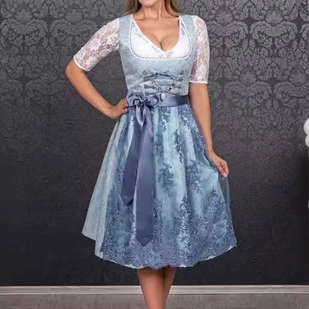 Robe Dirndl Classique pour Femmes de l'Oktoberfest