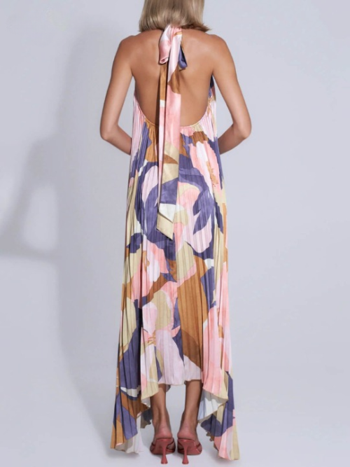 Belinda - Robe maxi à col roulé