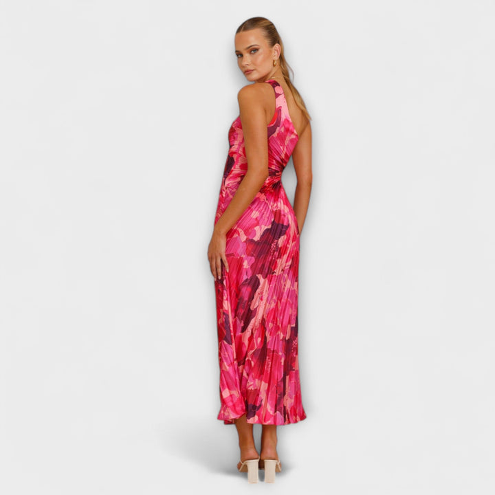 Sienna - Robe maxi élégante avec découpes