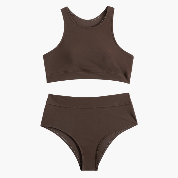 Bikini Sportif - Ensemble Bustier pour Femmes pour la Natation et l'Entraînement