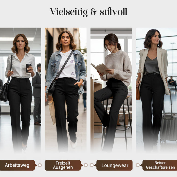 Bibi | Pantalon de costume femme taille haute