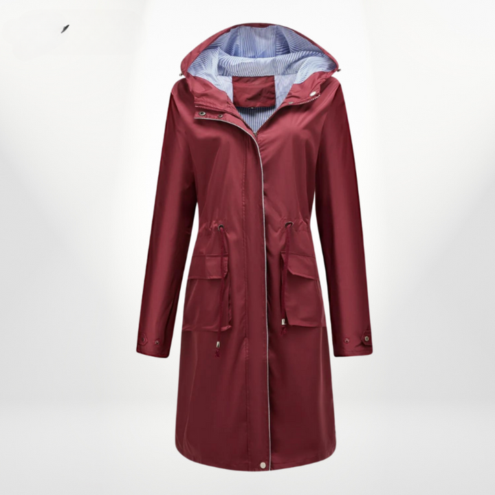 Manteau Trench Imperméable pour Femme | Avec Capuche
