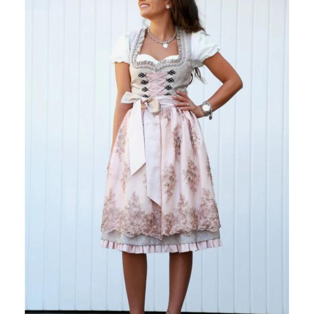 Robe Dirndl Élégante pour Femmes Oktoberfest