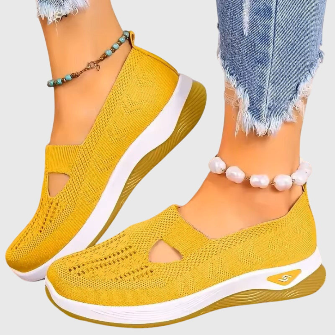 Frieda | Baskets à enfiler en tricot respirantes pour femmes