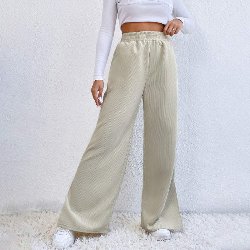 Aeri - Superbe pantalon en tissu évasé