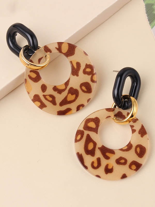 Boucles d'oreilles géométriques