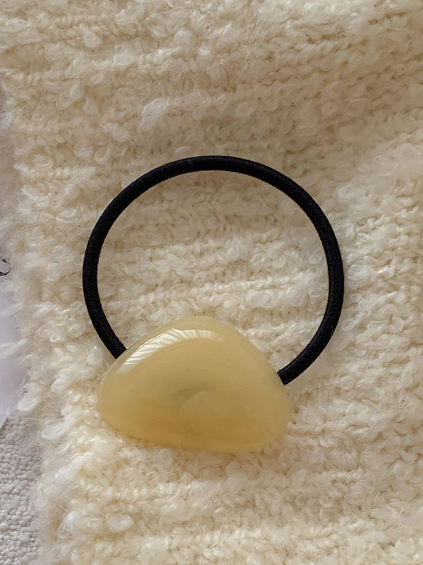 Étirement géométrique; Accessoires pour cheveux élastiques, pompon, attache pour cheveux, support pour queue de cheval