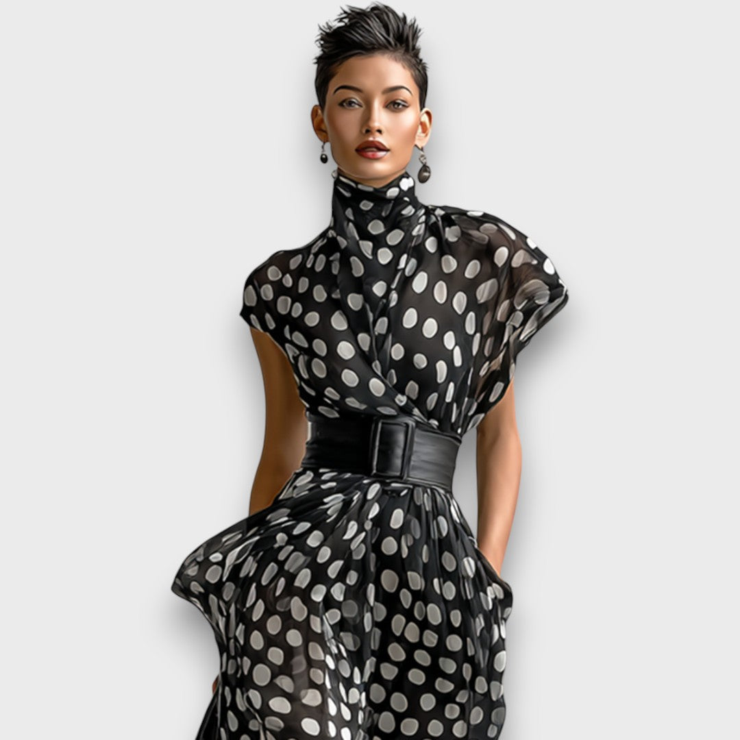 Selena – Robe maxi en chiffon