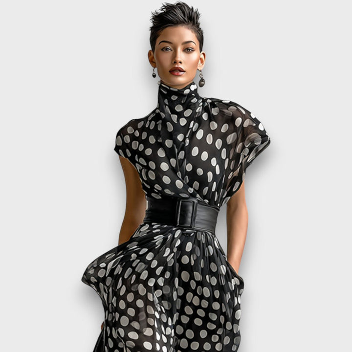 Selena – Robe maxi en chiffon