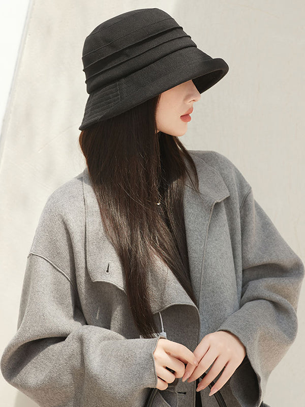 Chapeau chaud couleur unie