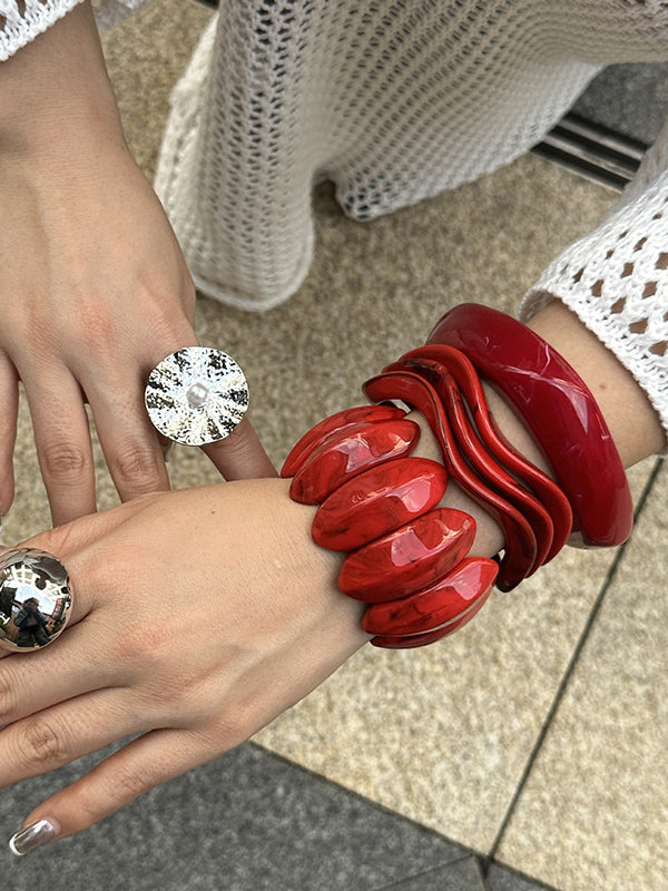 Bracelet géométrique brillant