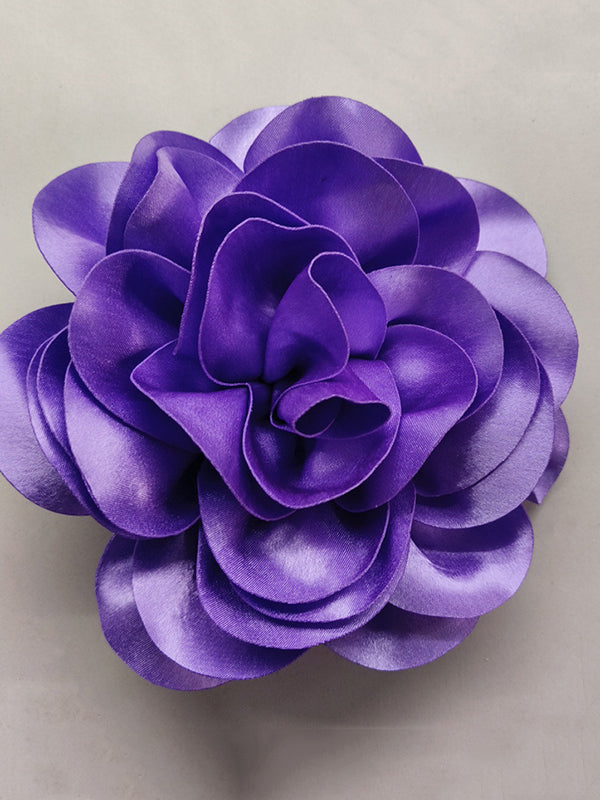 Broche à fleurs en 3D