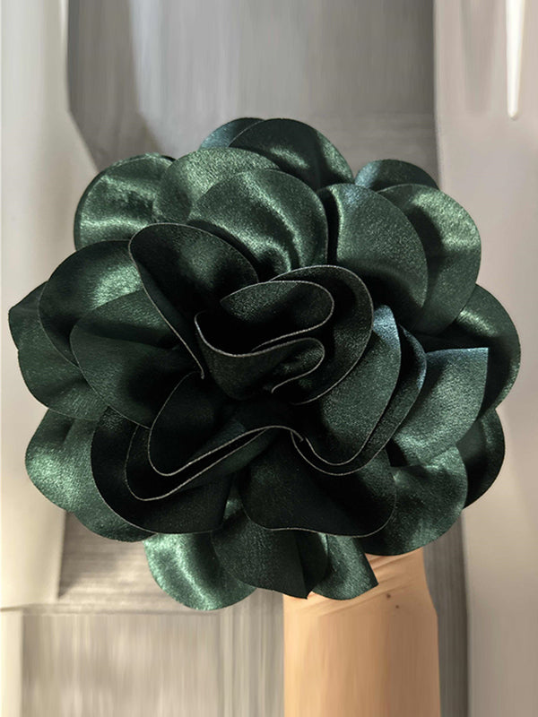 Broche à fleurs en 3D