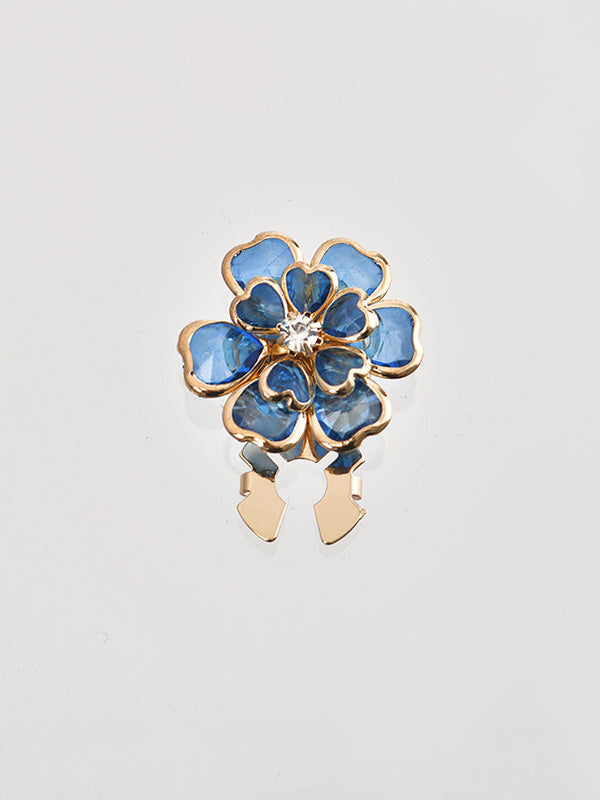 Accessoires de boutons de manchette détachables en forme de fleur
