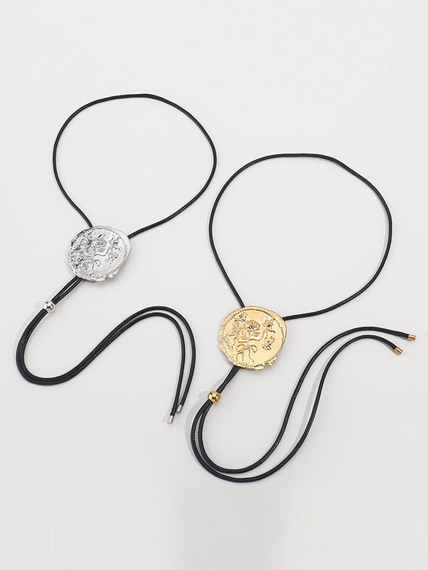 Collier réglable géométrique