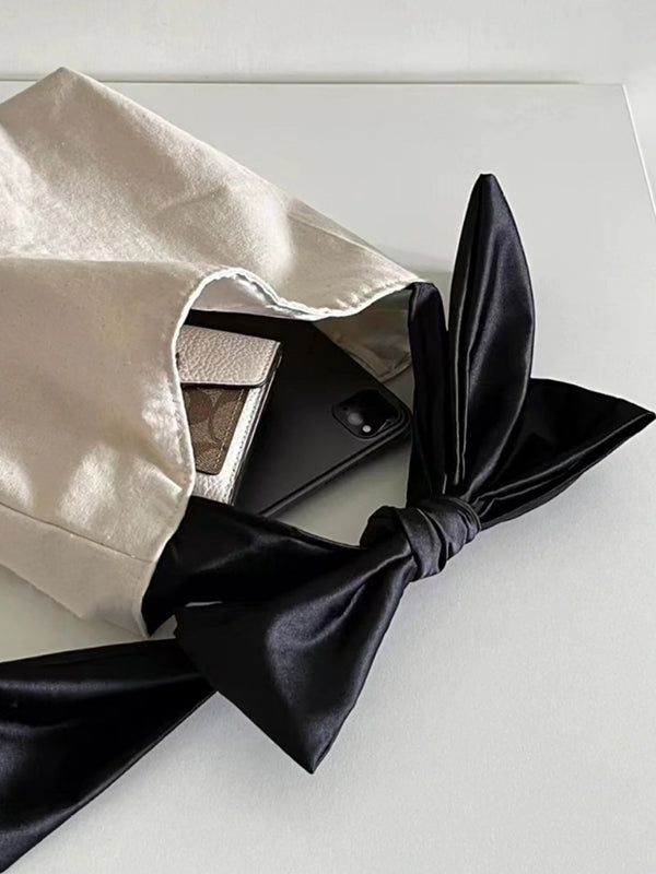 Sacs à empiècements avec nœud papillon Sacs Accessoires Sacs à bandoulière