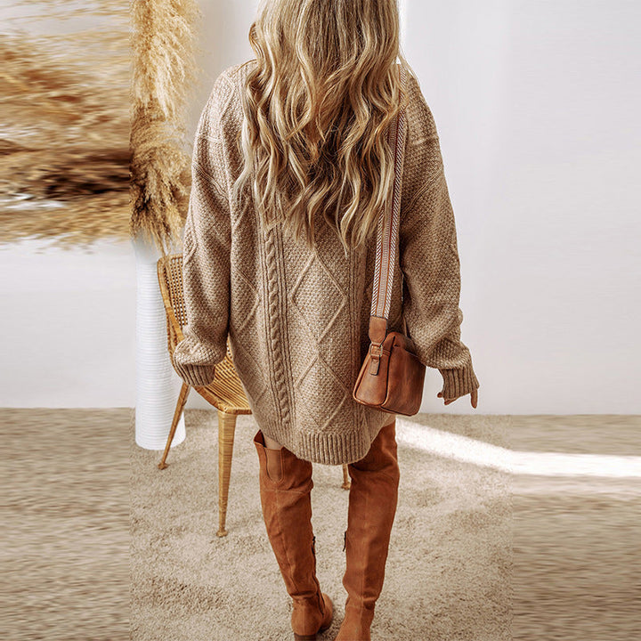 Vera | Robe en tricot d'hiver pour femmes, décontractée et élégante