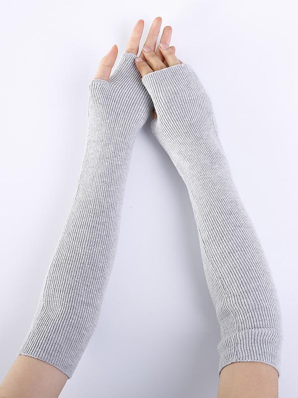 Accessoires de manches tricotés 7 couleurs