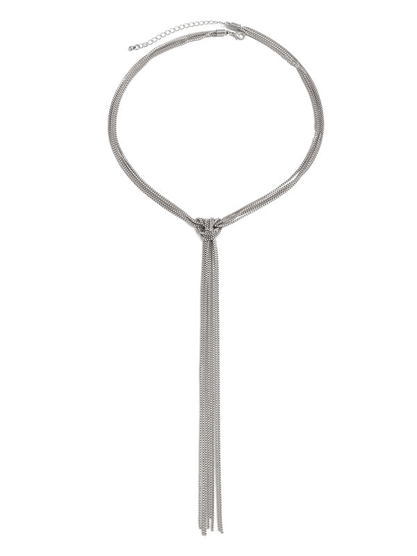 Collier à pompons