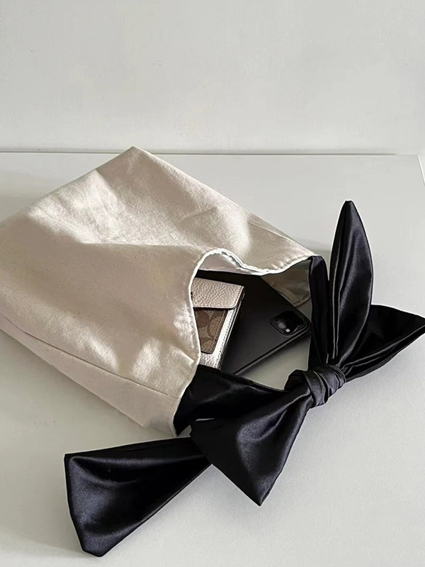 Sacs à empiècements avec nœud papillon Sacs Accessoires Sacs à bandoulière