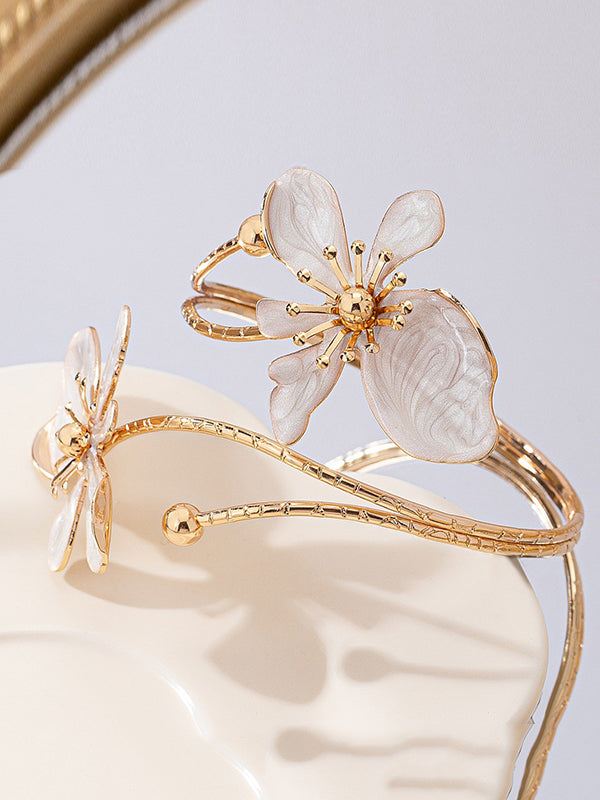 Bracelet réglable en forme de fleur