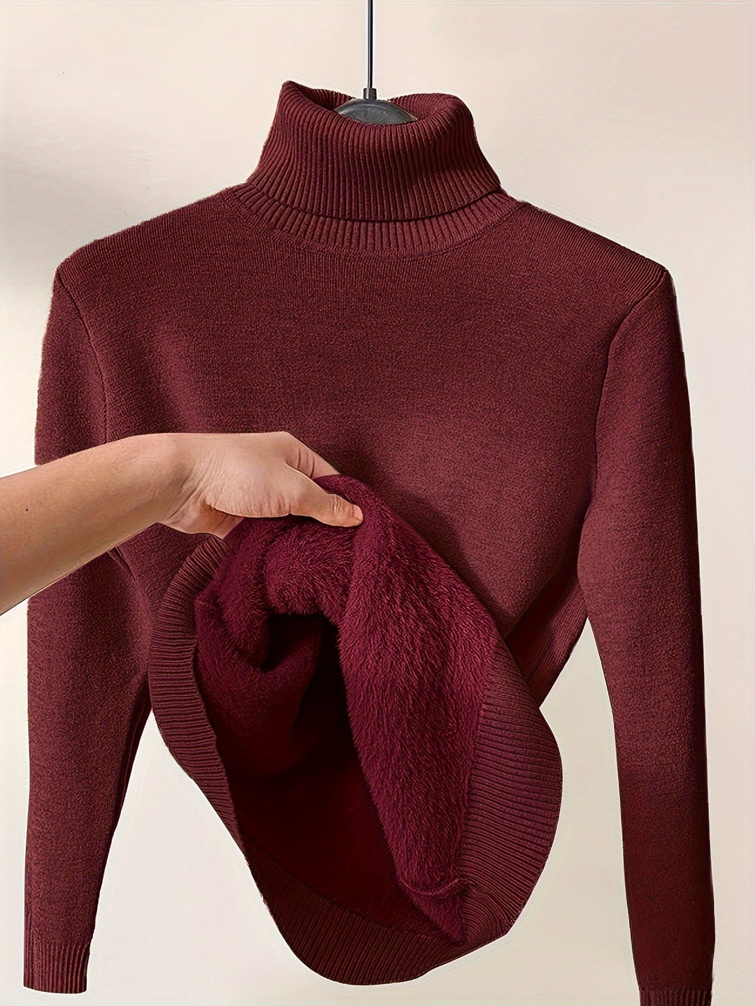 Pull à col roulé élégant pour femmes