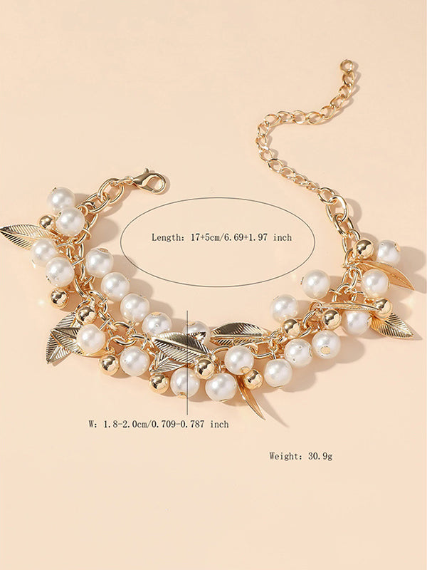 Bracelet superposé à chaîne