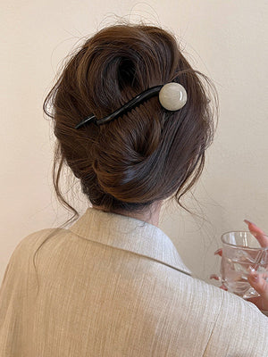 Pinces à cheveux géométriques